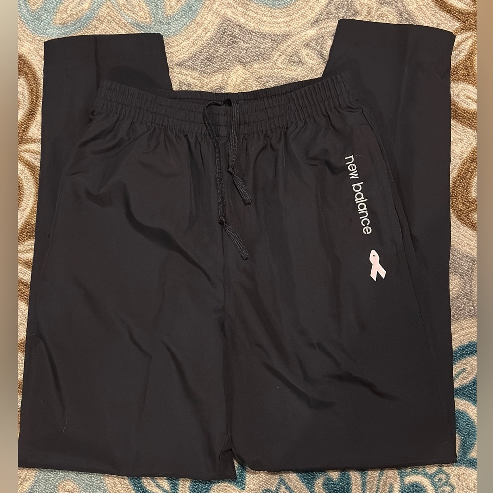 Women’s New Balance Breast Cancer track pants size small